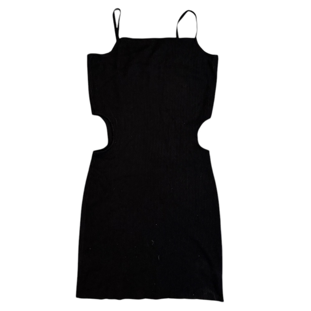 Say What Black Cut Out BodyCon Dress